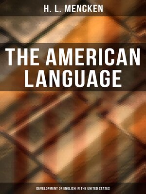 cover image of The American Language